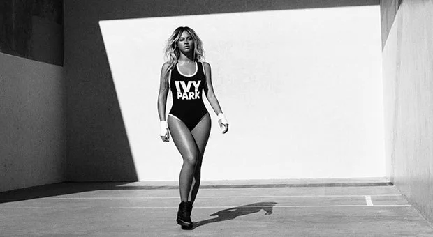 Another still from Ivy Park's campaign; image via