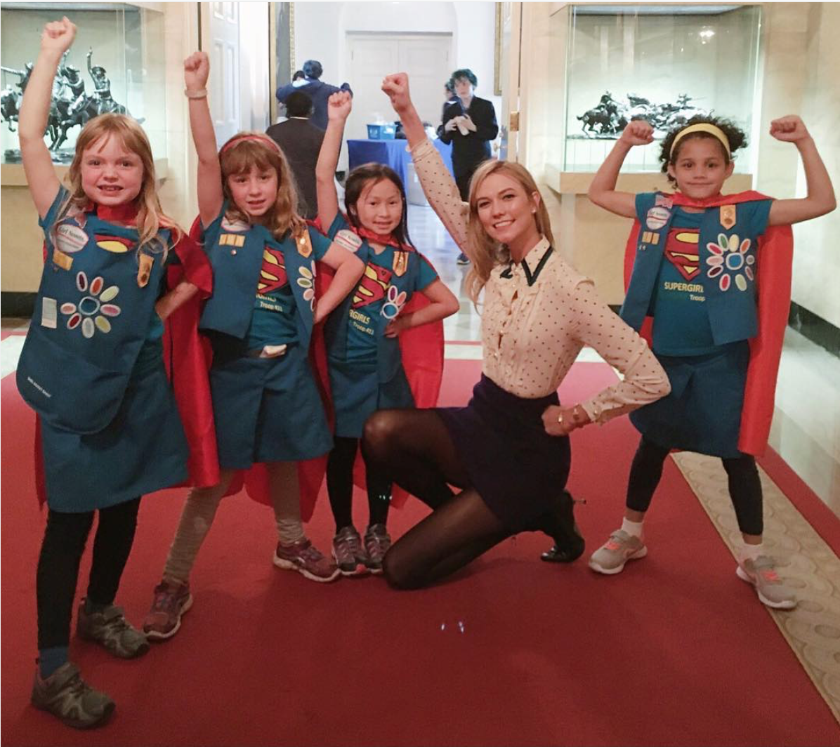 Who runs the world? #supergirls // Image via