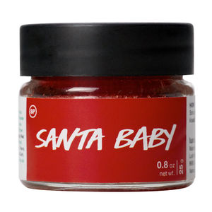 LUSH Santa Baby lip scrub