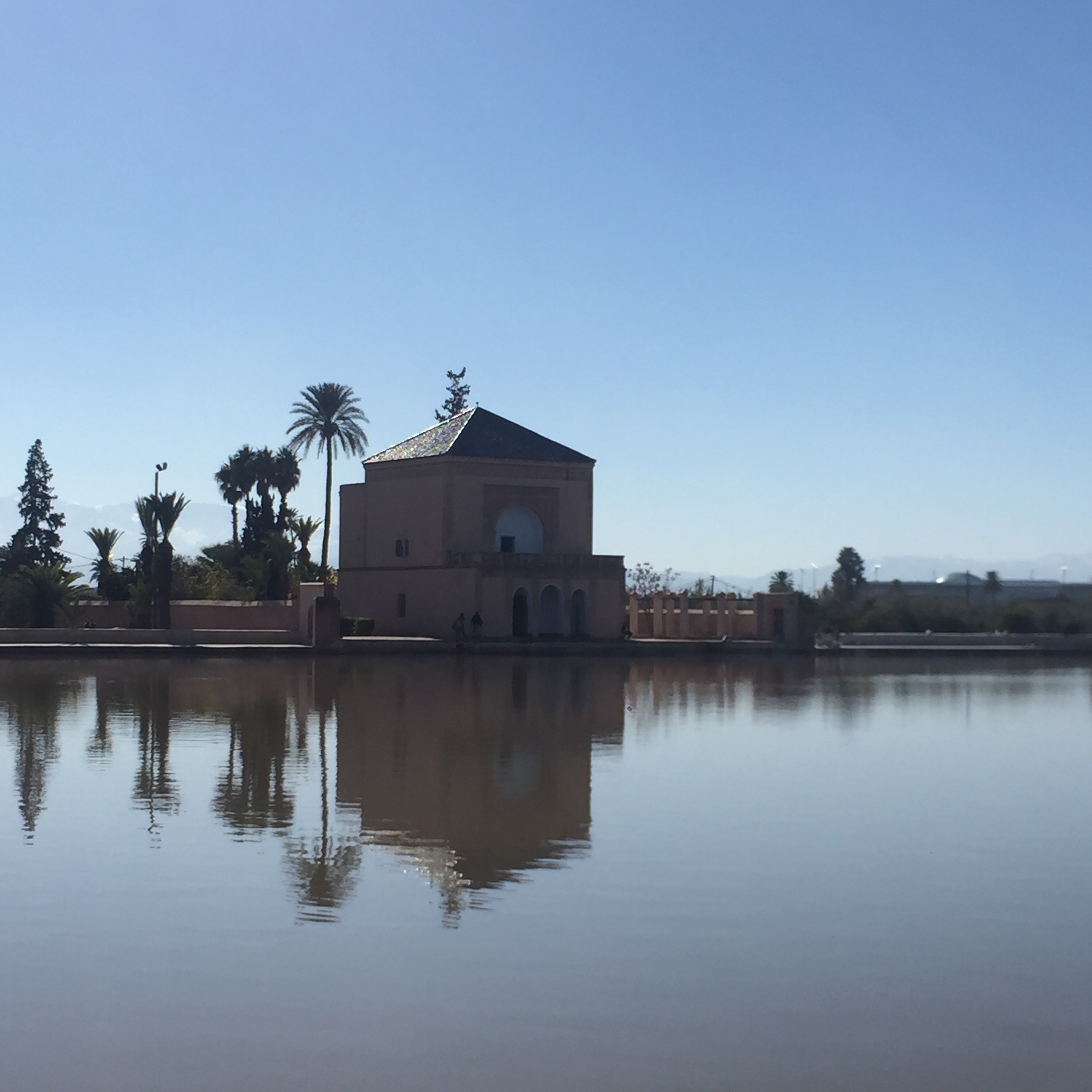 Can you spot the snow-capped Atlas Mountains in the background?