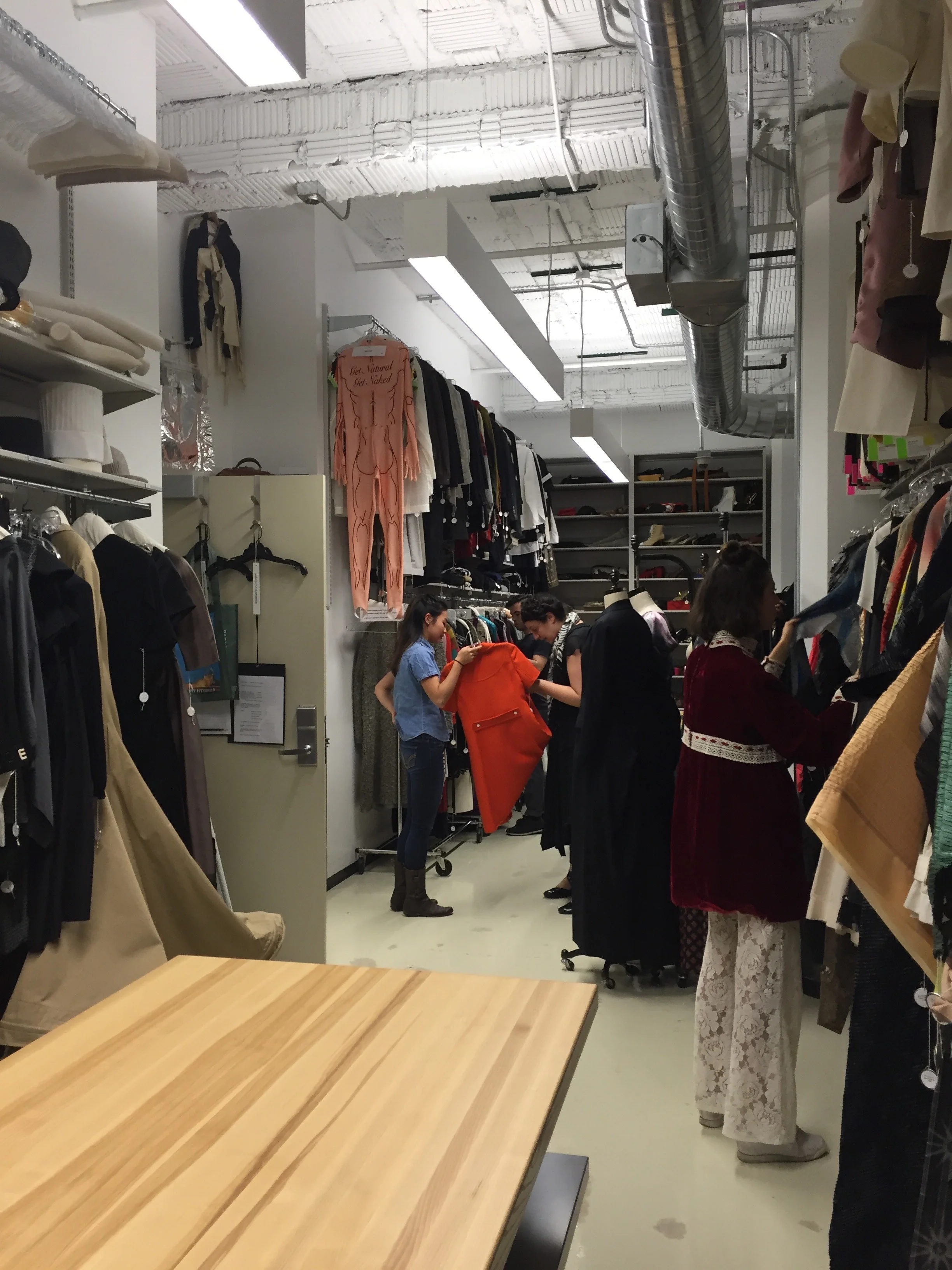 "Fashions resource center downtown at SAIC was helpful in informing me about sketches, and the possible range of designer collections that test human imagination."