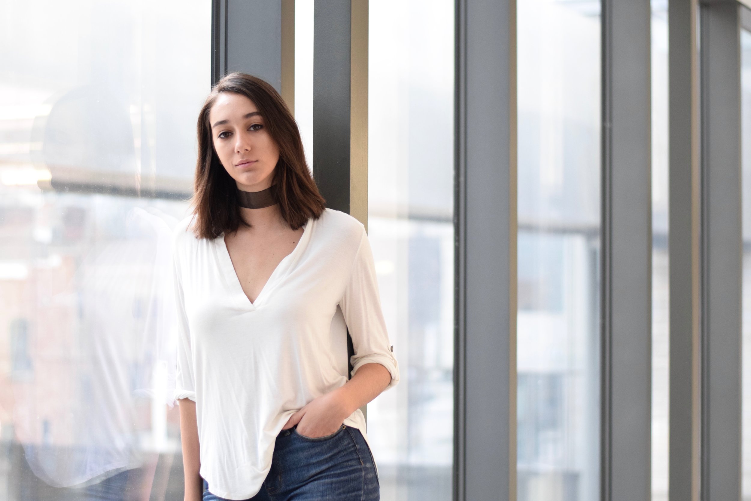 Gabrielle is wearing The Bella