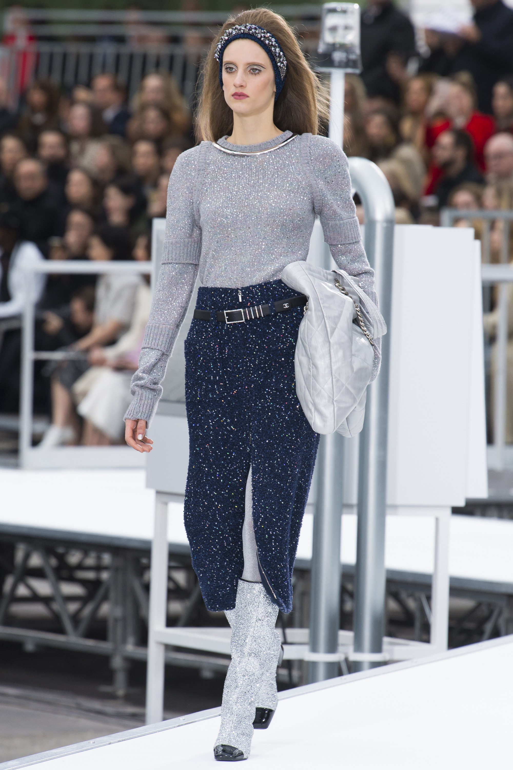 Chanel's Paris Fashion Week rocket launch runway show