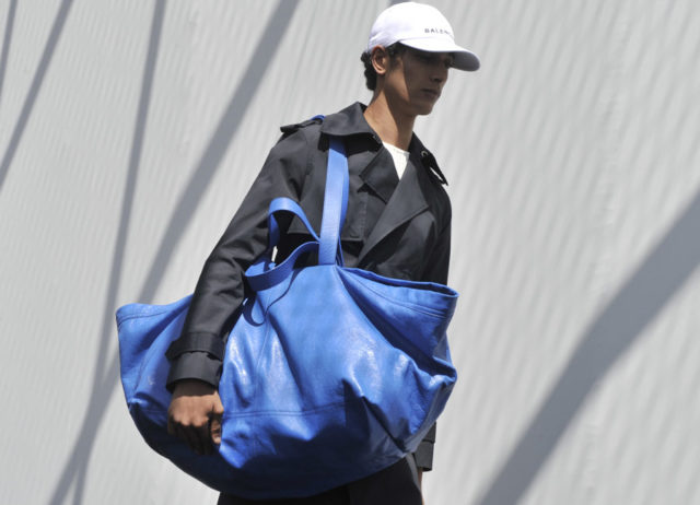 High Fashion or Swedish Nylon?: Balenciaga "IKEA" Bag — MODA