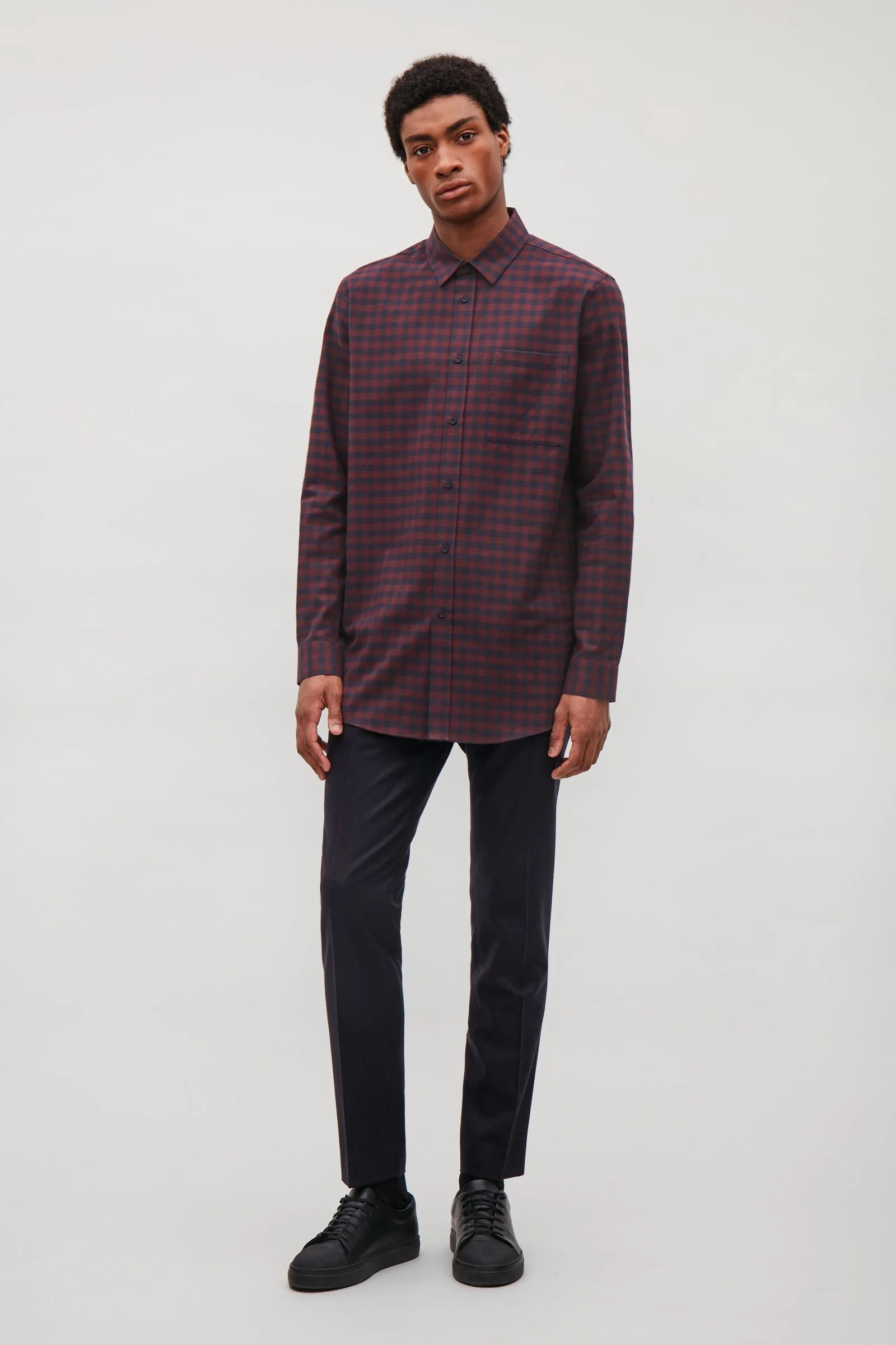 I own one of COS's flannels and it is by far one of my best fitting and best priced flannels.