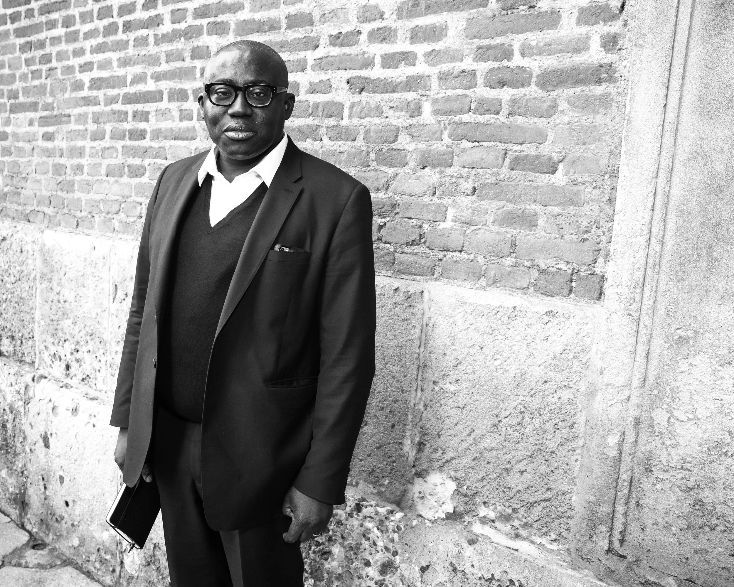Edward Enninful, British Vogue's new editor. Image via