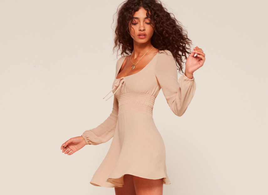 Reformation's Wilder dress;&nbsp;image via.