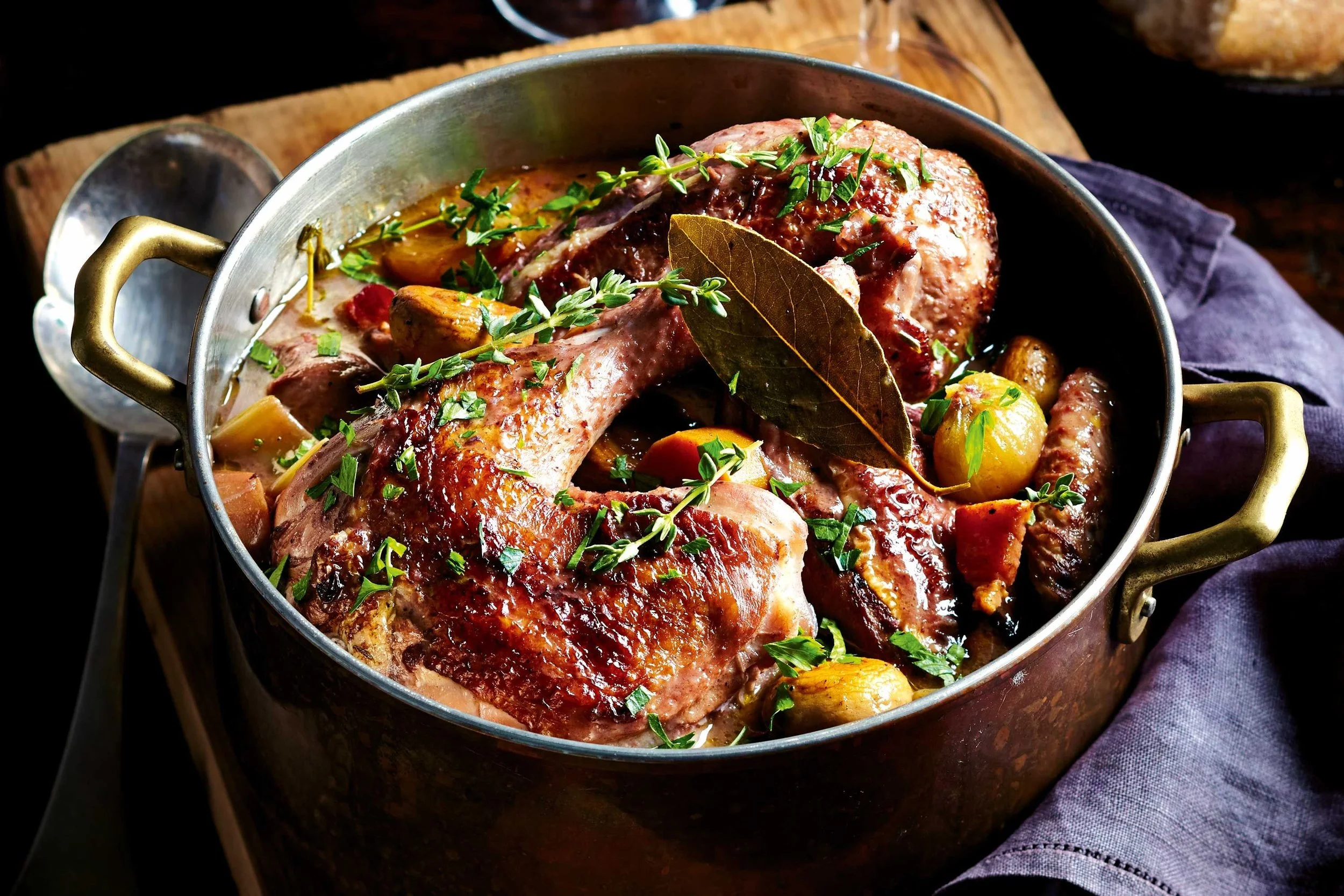 In Praise of Lengthy Recipes & Cook to Cure: Coq au Vin