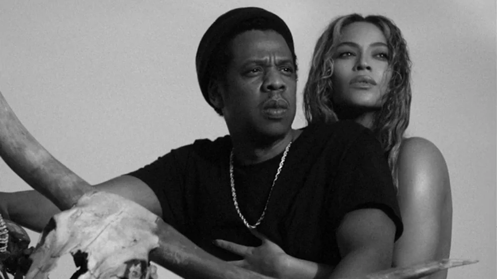 Jay-Z and Beyoncé; image via