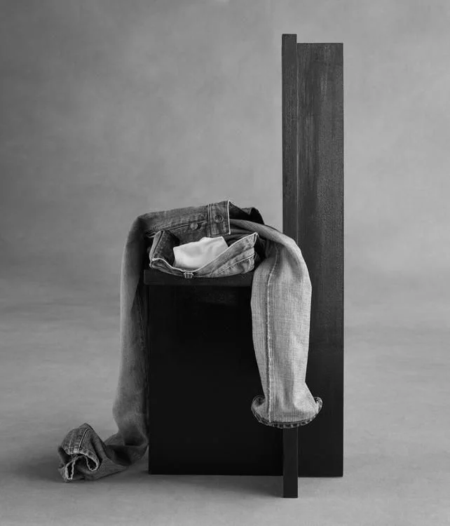 A first look at a pair of The Row jeans, made in the U.S.A.