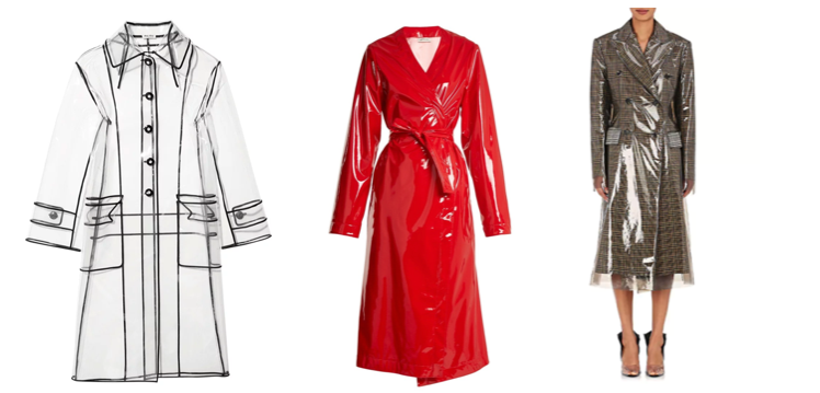 From left to right: Miu Miu, Matches Fashion, Calvin Klein.