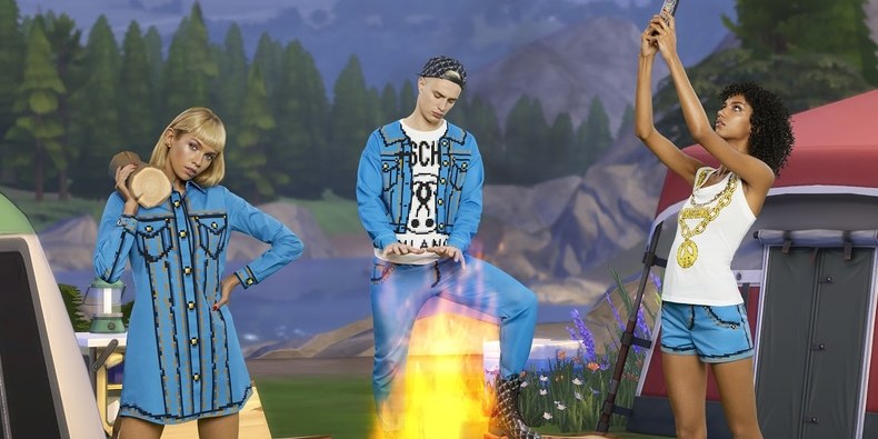 Moschino Collaborates With The Sims on a Fashion Line