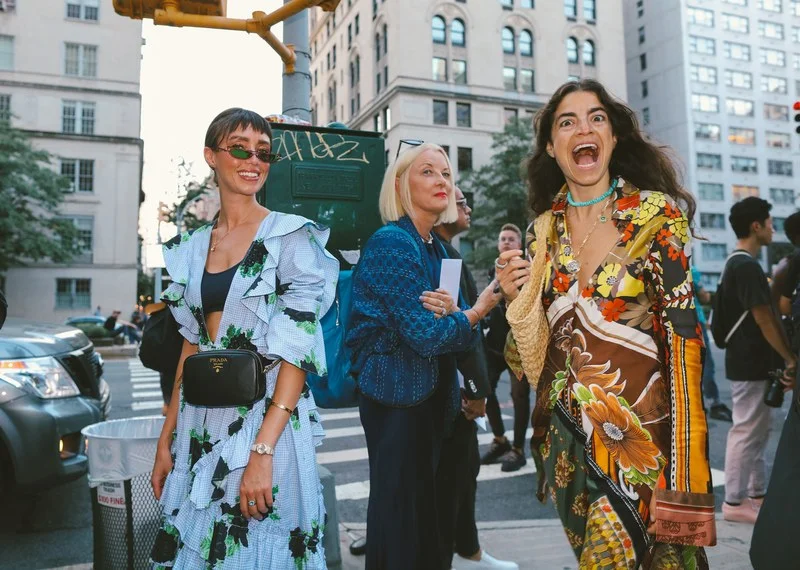 Leandra Medine, Editor in Chief of Man Repeller is positively screaming with joy this season~! Image via