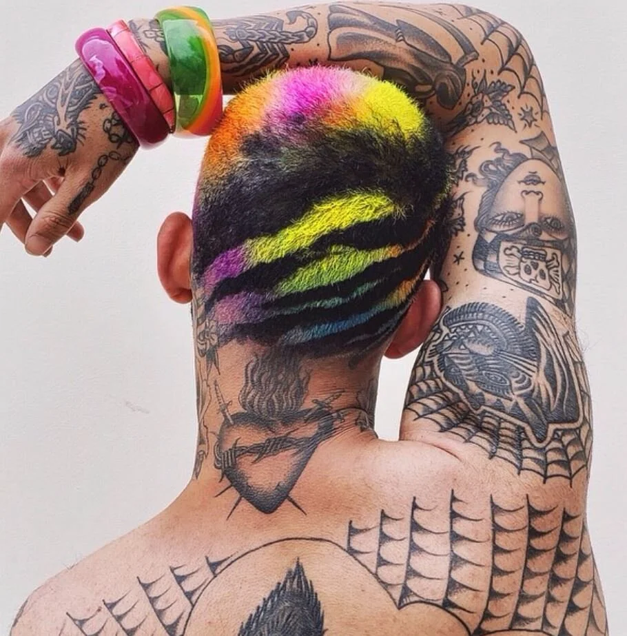 Spring Trends: Colorful Buzzcuts