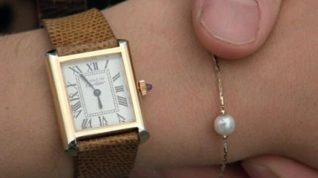 Sloane’s Cartier Must de Cartier watch. Image  Via