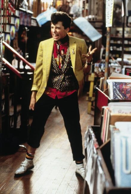 Duckie Dale (Jon Cryer) causing a scene. Image  Via