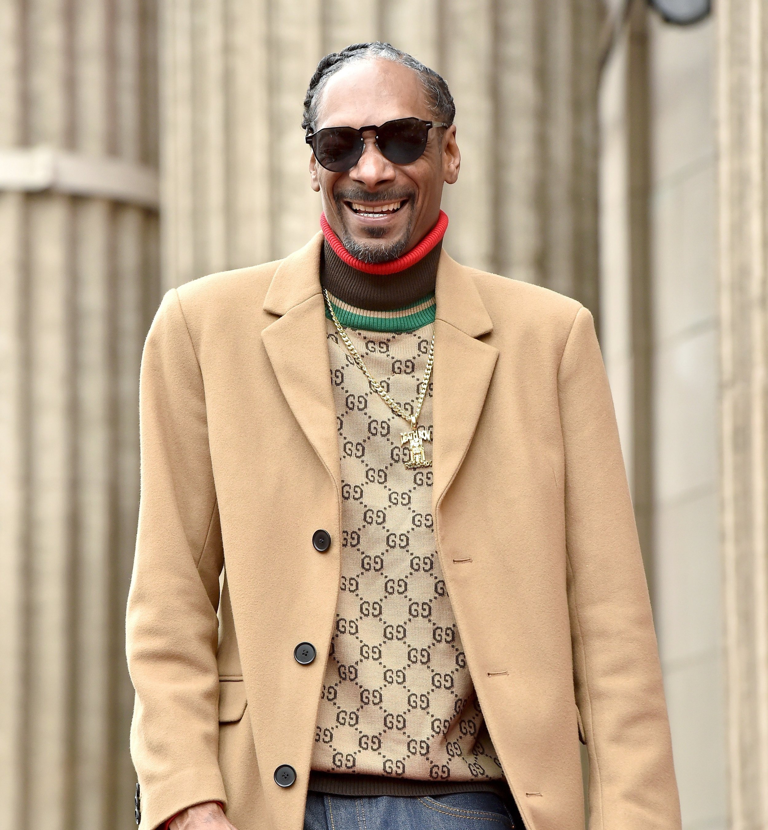 Snoop Dogg in Gucci.