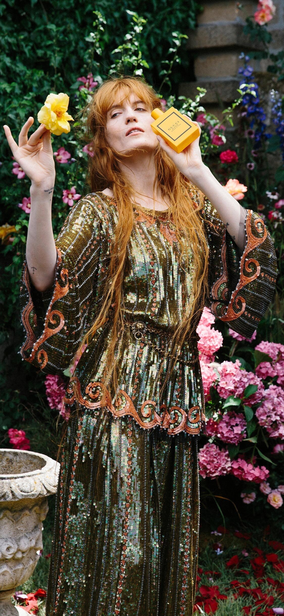 Florence Welch for Gucci Bloom.
