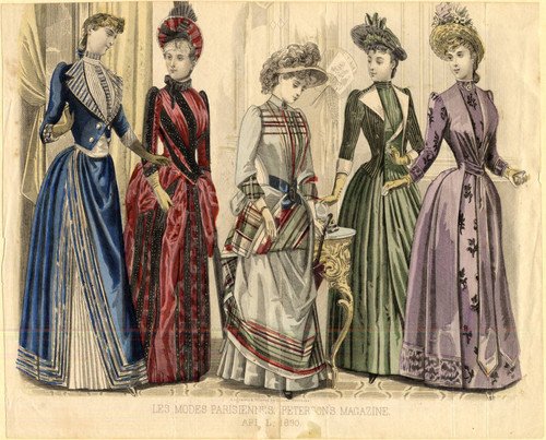 1890s women's fasion