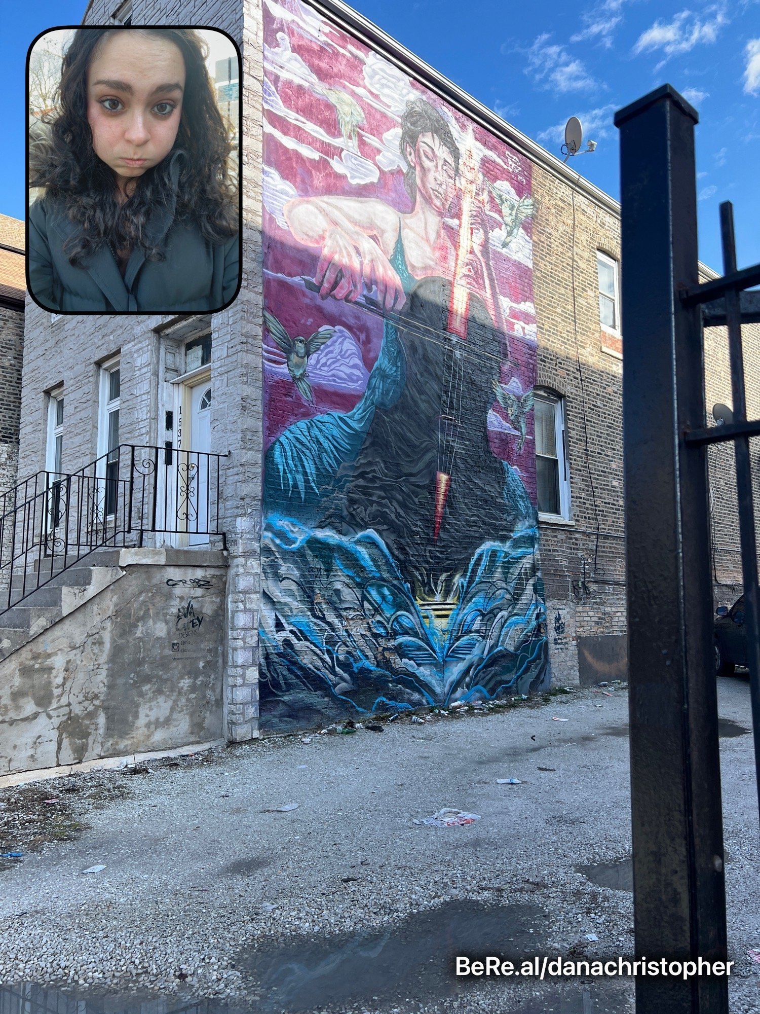   Amazing mural that I saw in Pilsen  