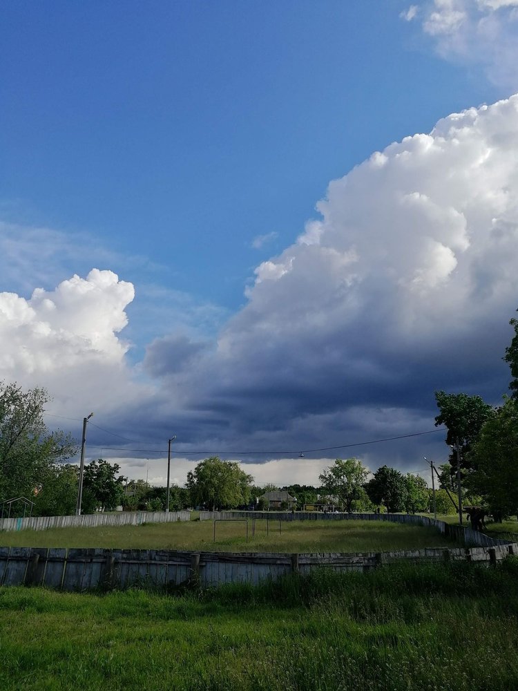 I am from a town … in Ukraine.