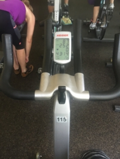 Cycling is one of my new favorite classes at the gym! 