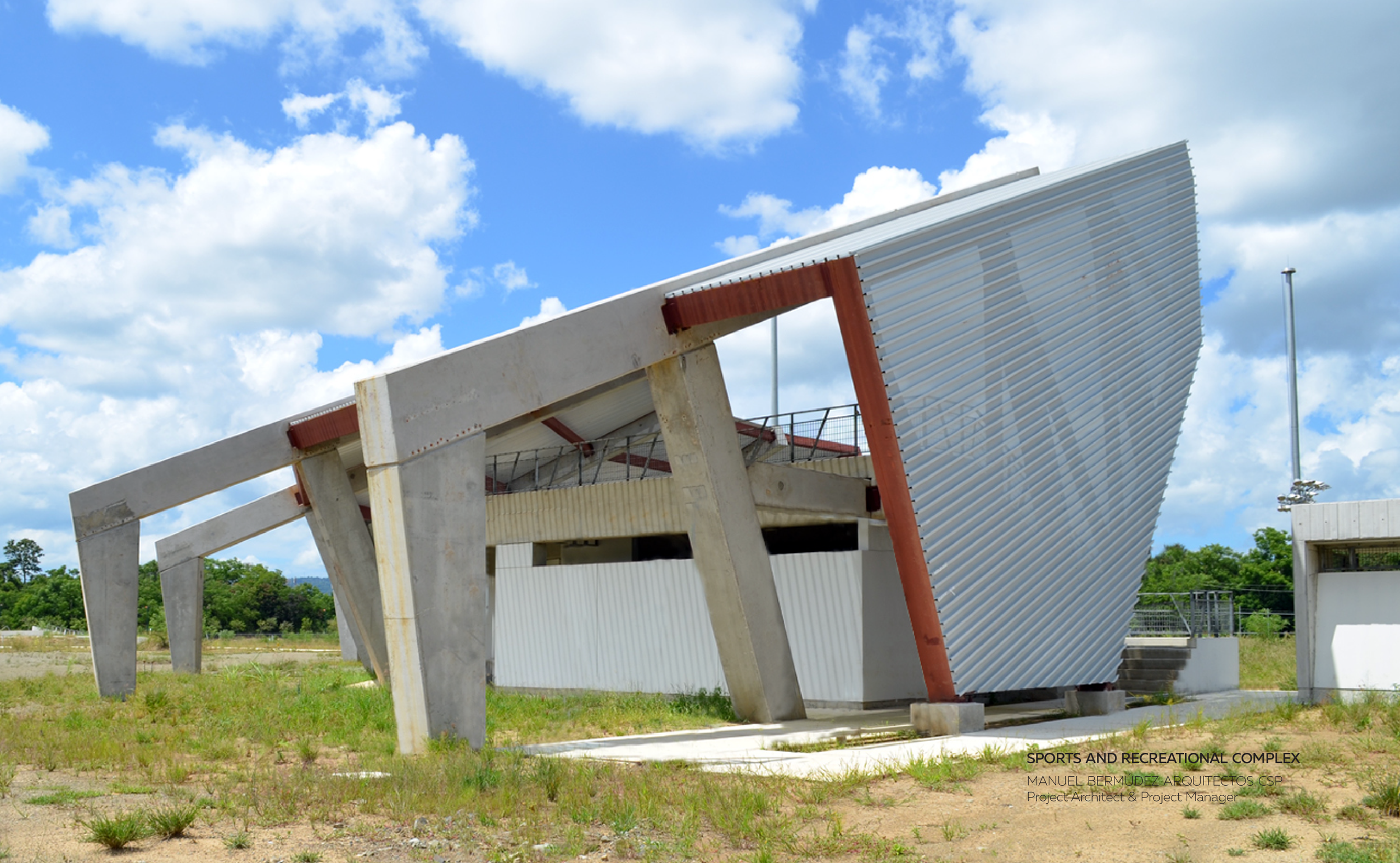 Project Architect & Project Manager | Sports & Recreational Complex | Manuel Bermúdez Arquitecto csp