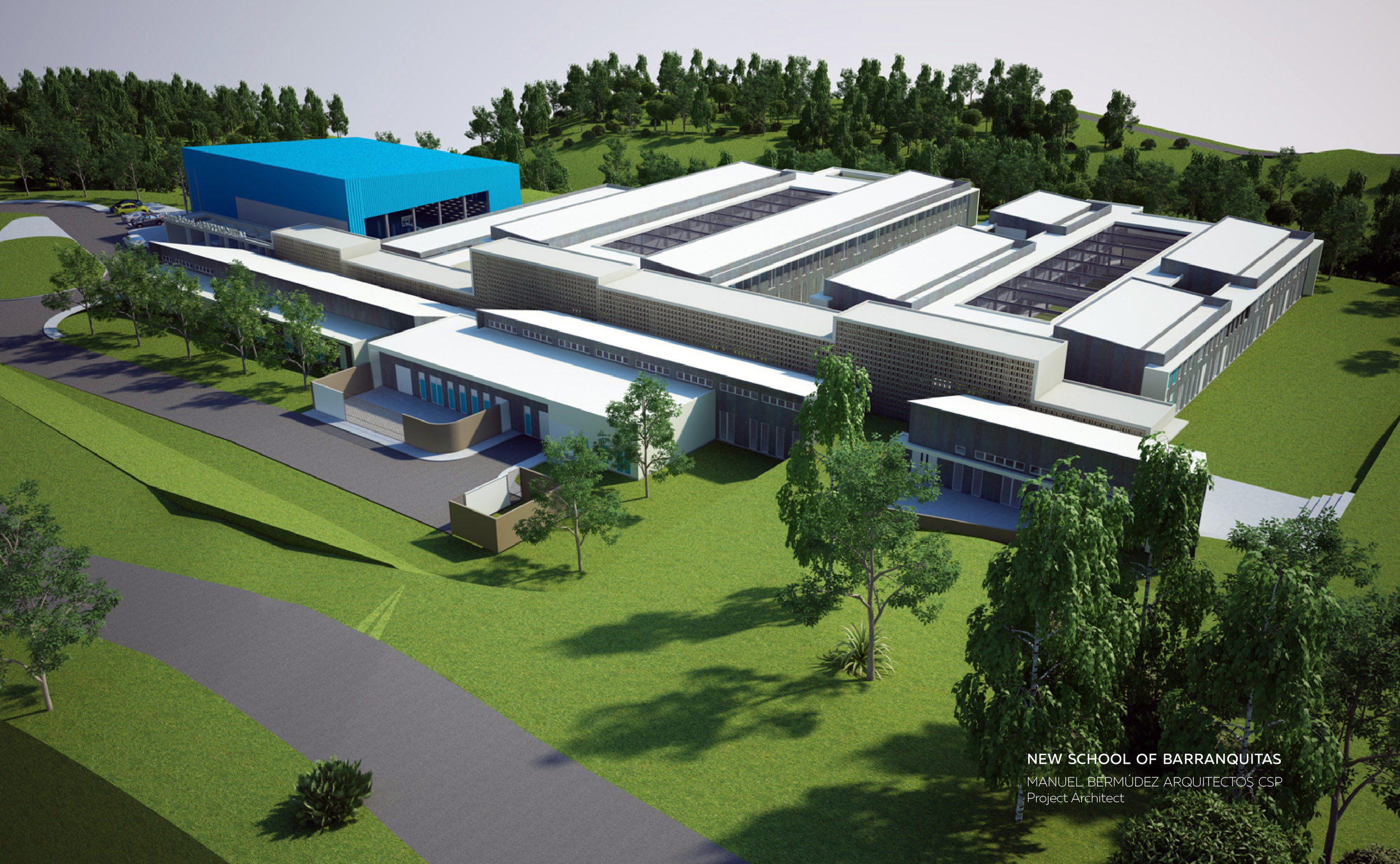 Project Architect | New School of Barranquitas | Manuel Bermúdez Arquitecto csp