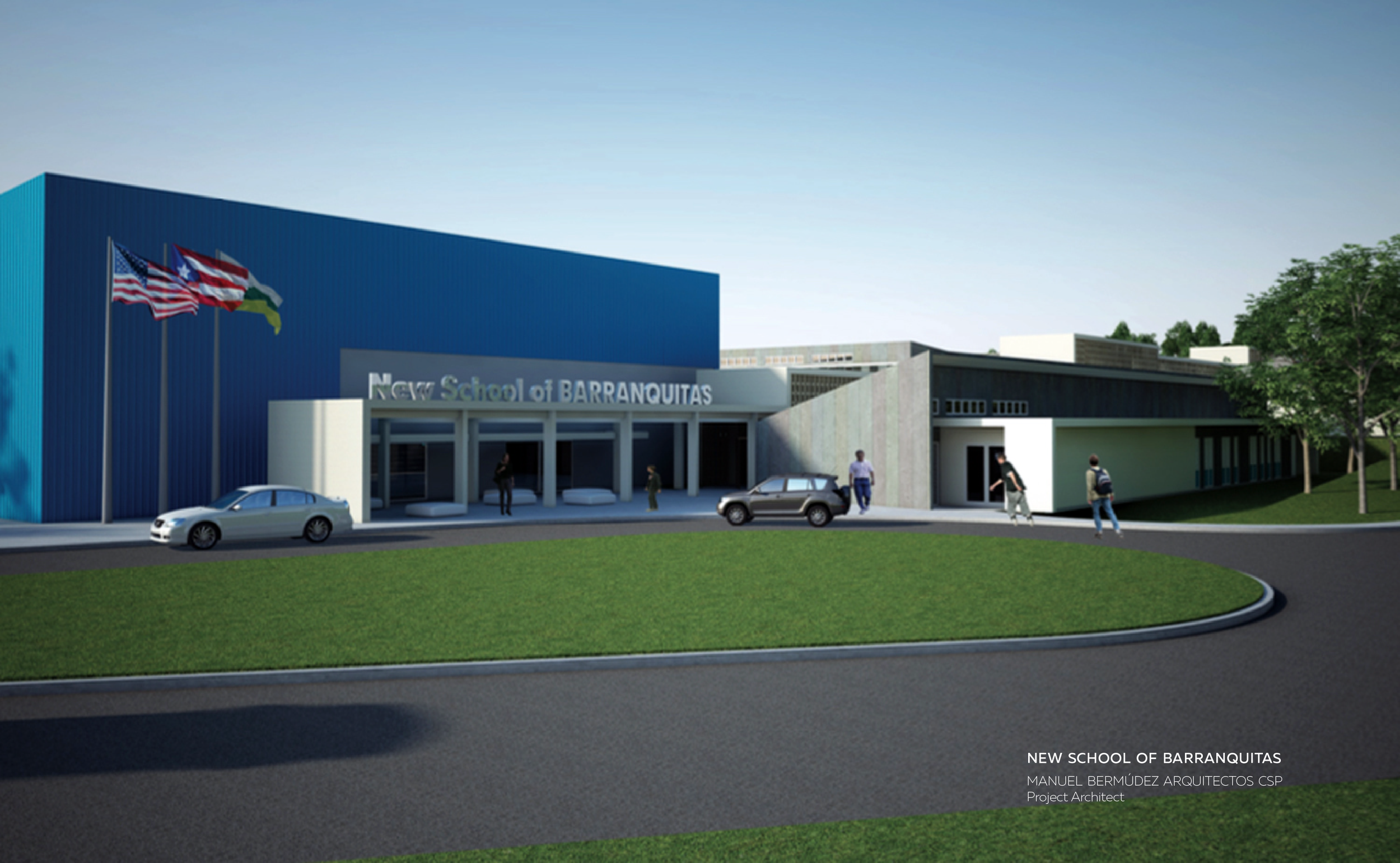 Project Architect | New School of Barranquitas | Manuel Bermúdez Arquitecto csp