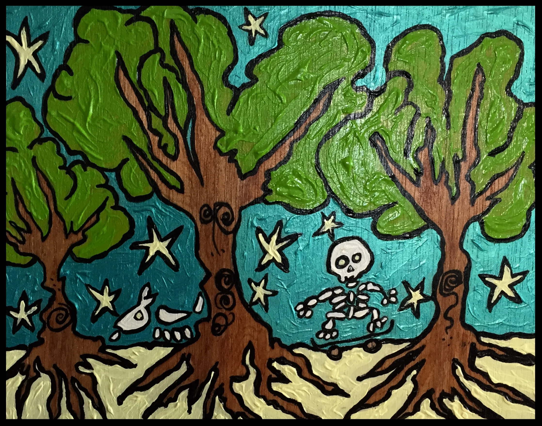 skeleton skate