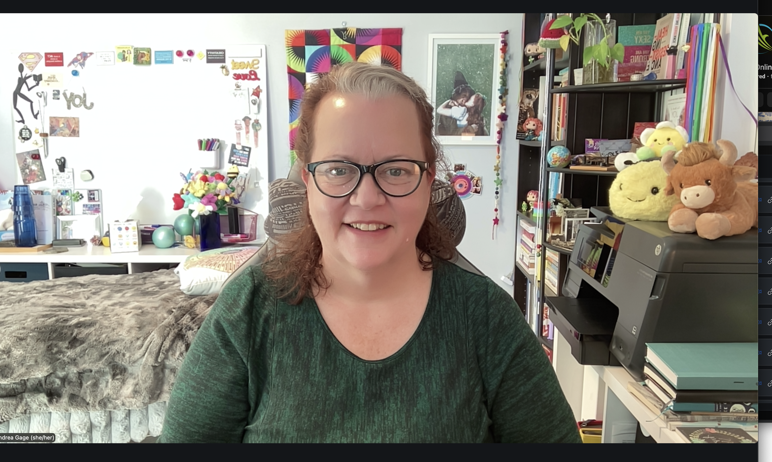 What I look like with In my office!