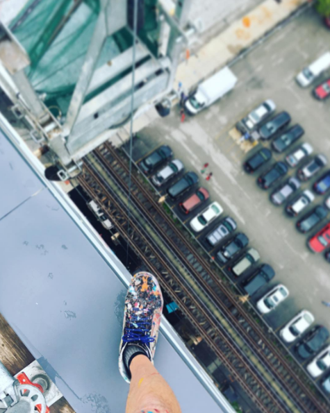16 Floors Up- SCAFFOLDiNG