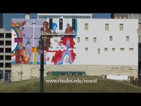 Rhodes-Hill Mural: Time Lapse Creation