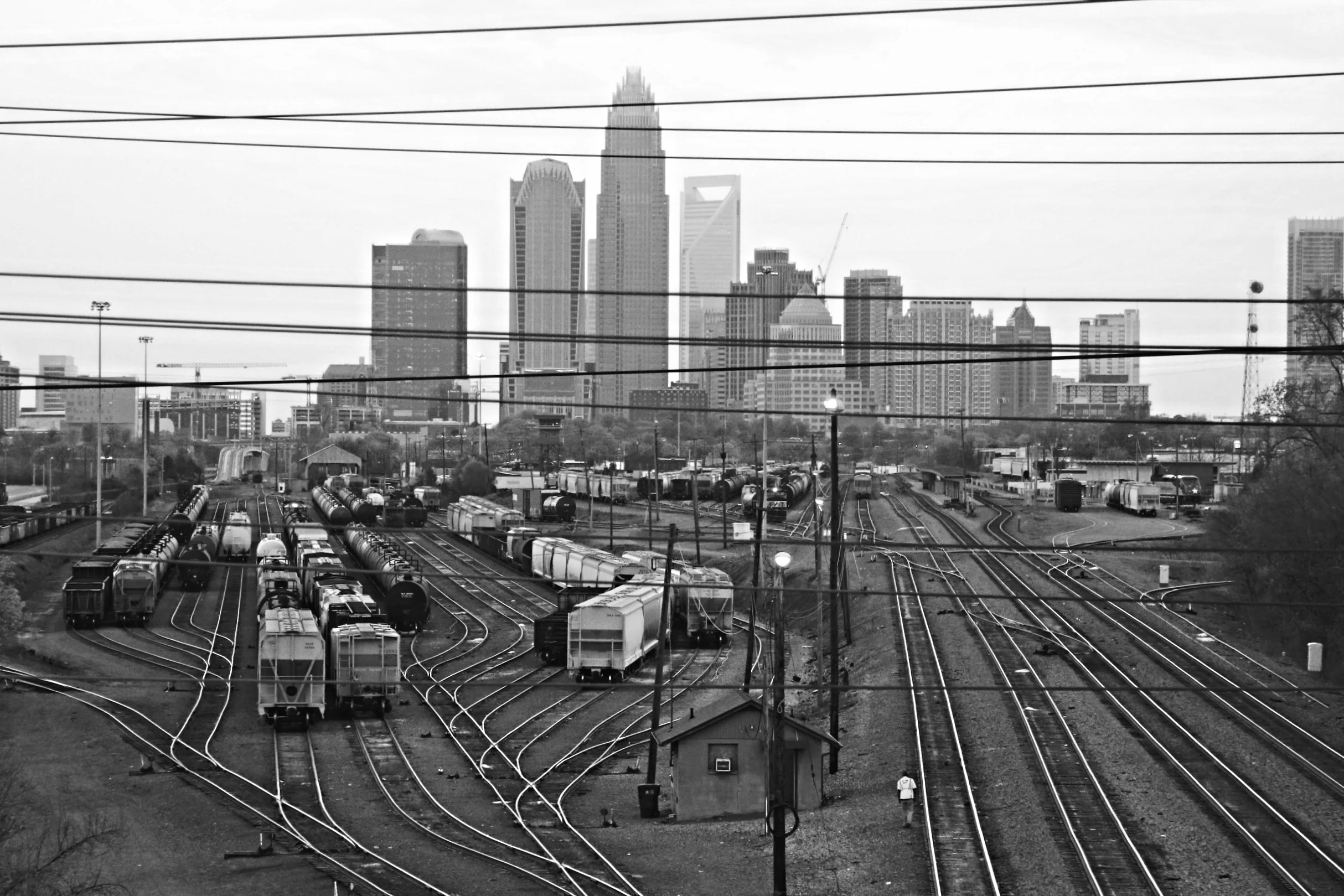  The Charlotte, NC skyline. 