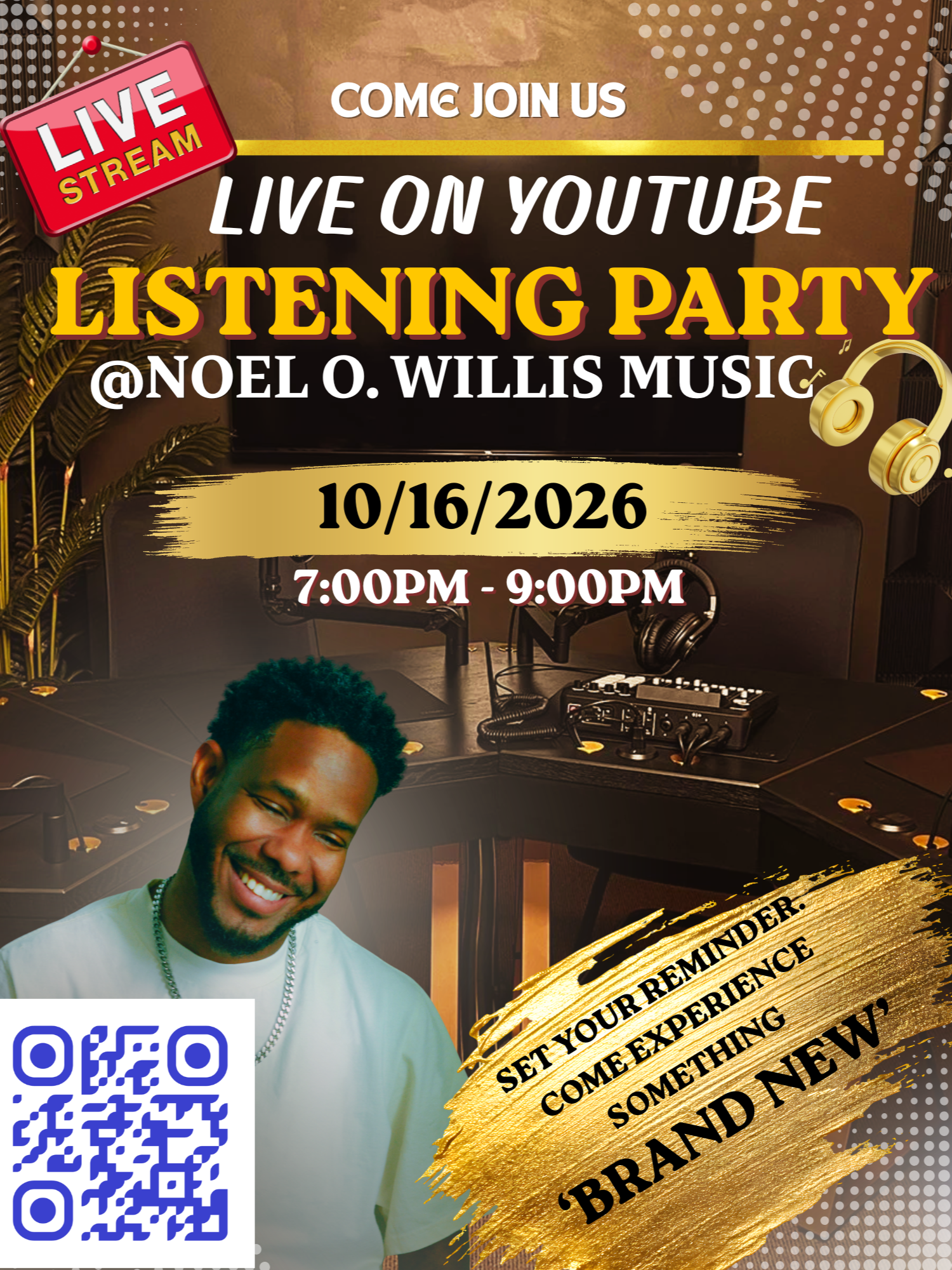 Listening Party - Live on YOUTUBE