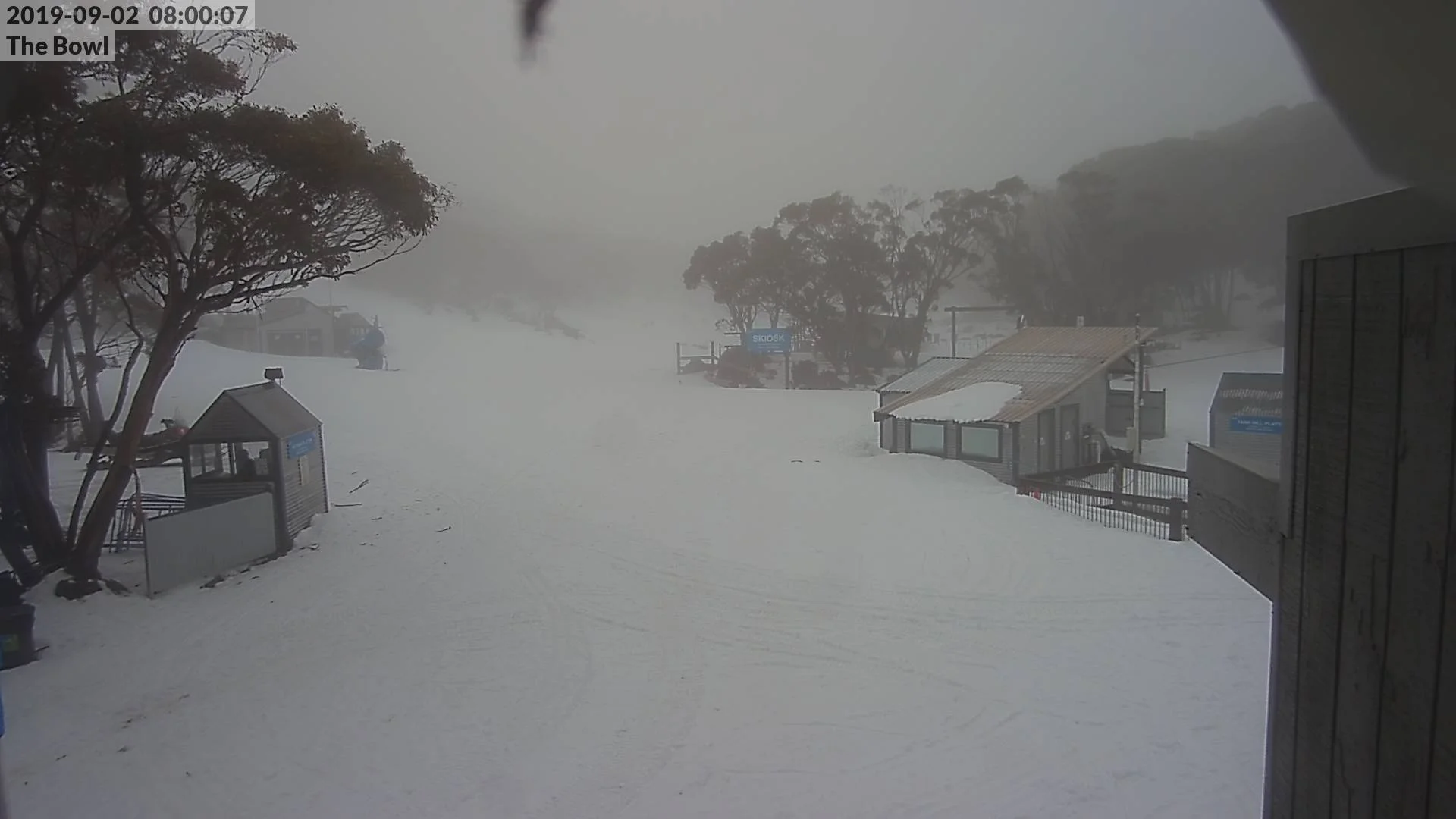 Baw Baw     50 cm average natural snow depth    4/7 lifts    1 cm fresh snow overnight    Frosti Hollow for toboggans    7/8 x country trails open     St Gwinear     15 cm at the car park    50 cm average depth    Facilities open    Food