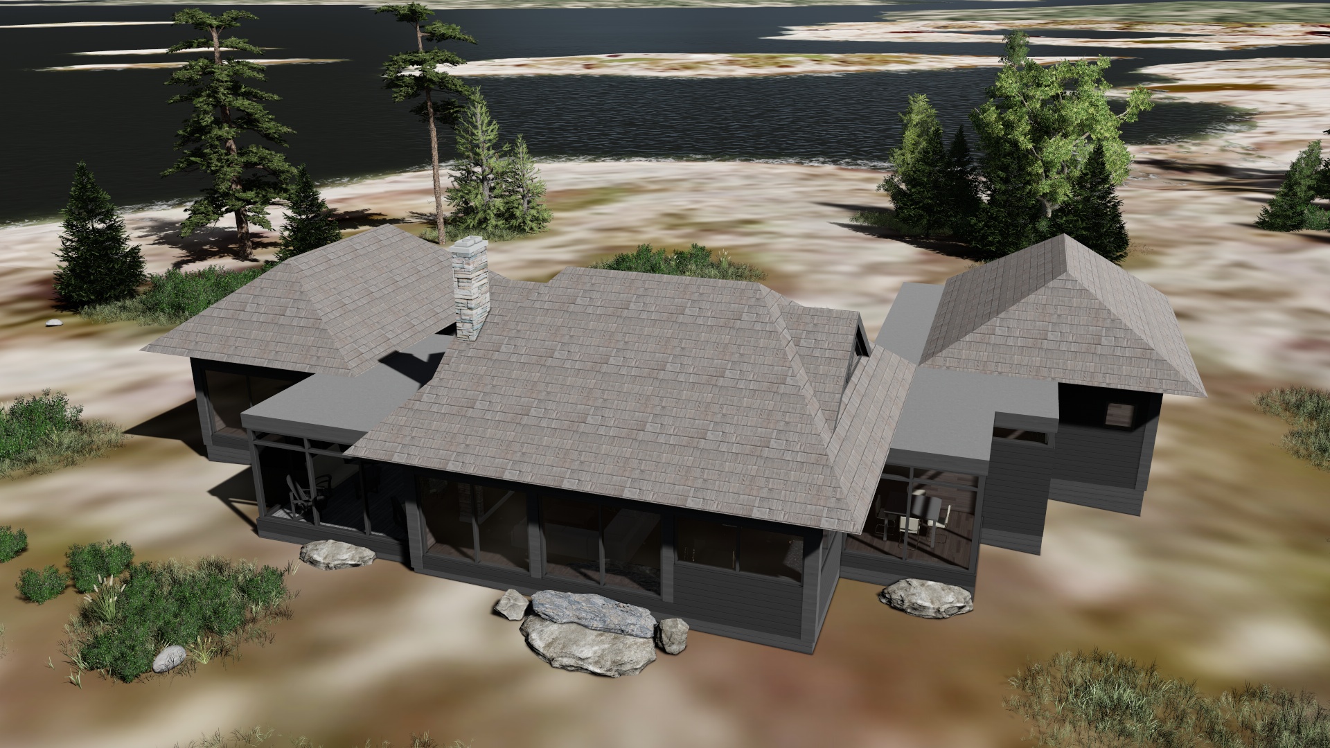  OPTION 3 - HIP ROOFS 