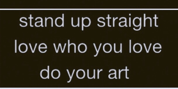 stand up straight