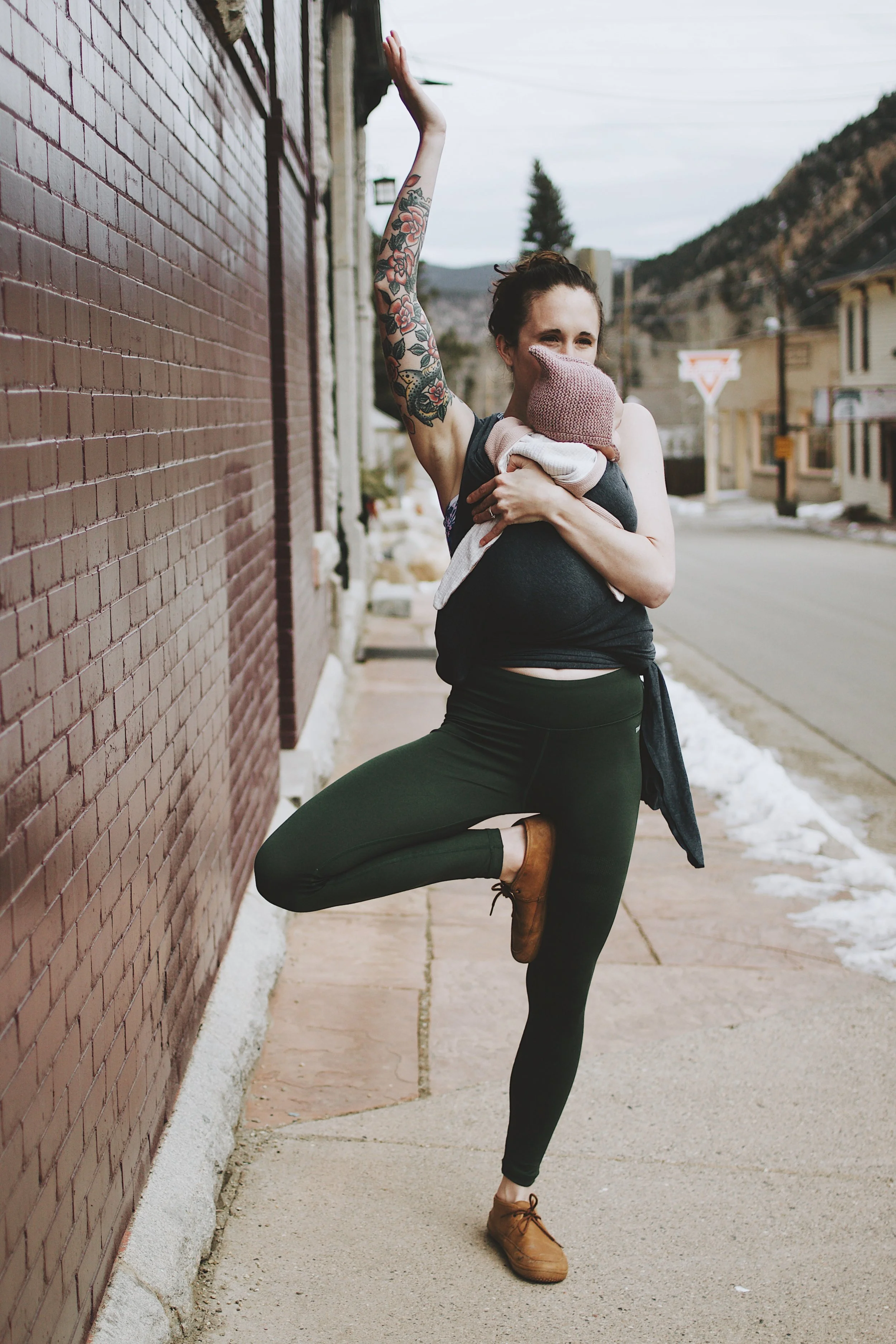 Leggings and top - Stronger