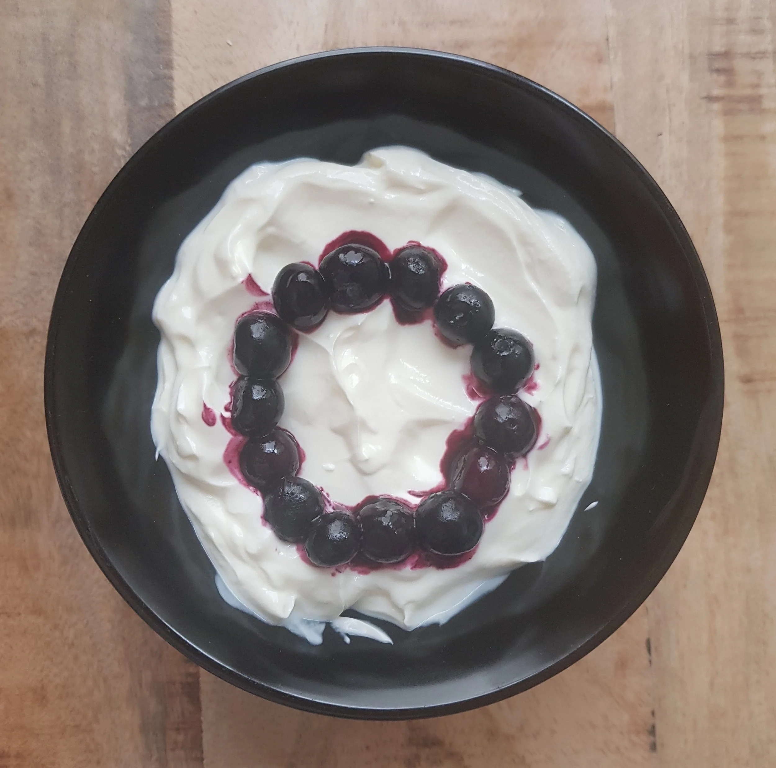 Greek Yoghurt with Blueberries. World Diabetes Day 2018. #WDD