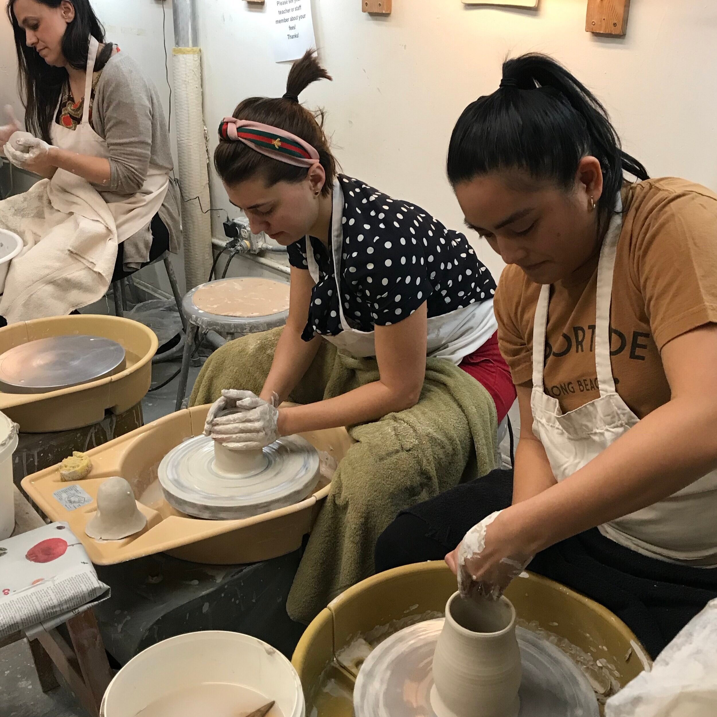 Pottery Wheel Throwing Class New York City, Gifts