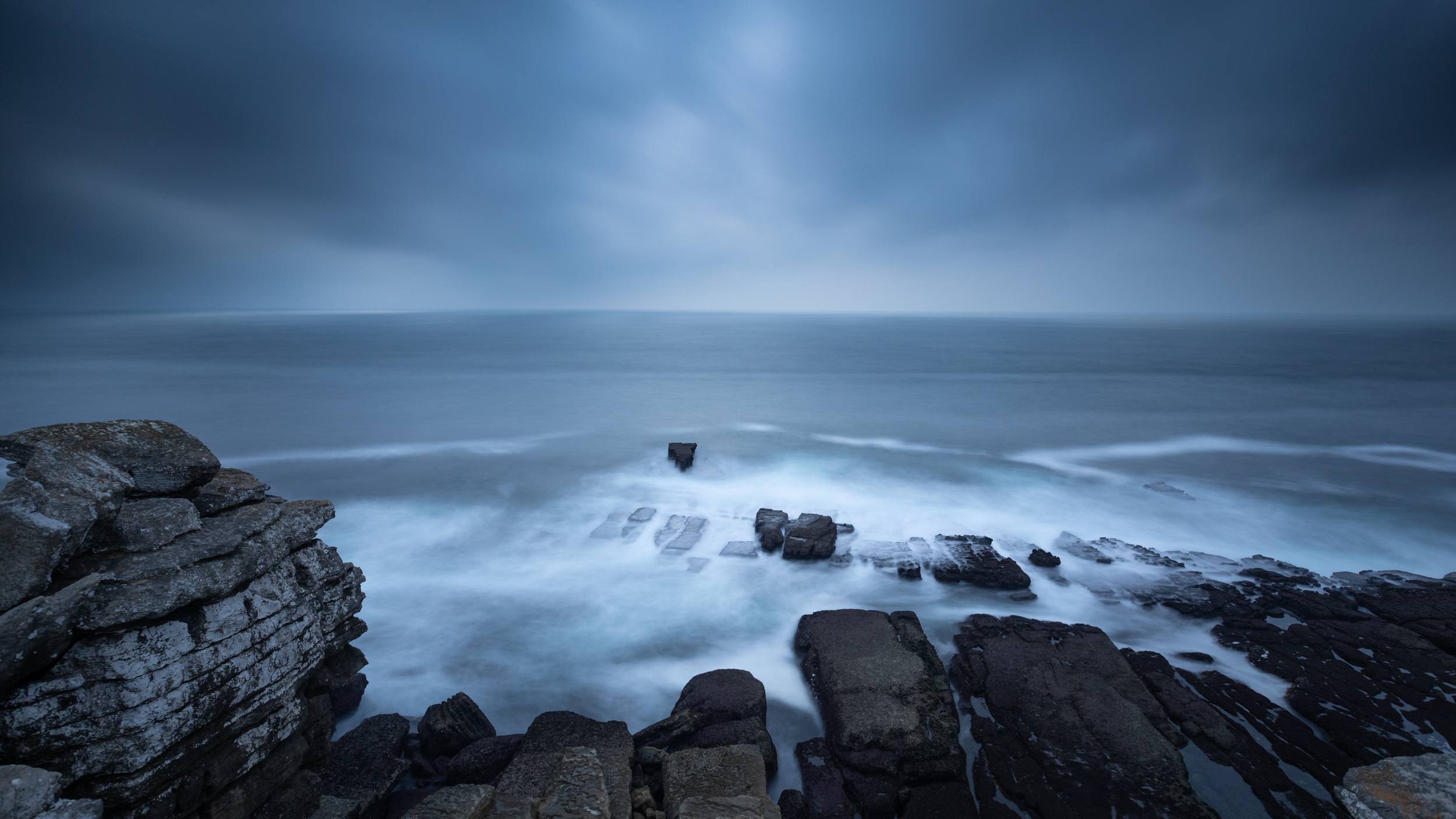 Blue Hour Rocks