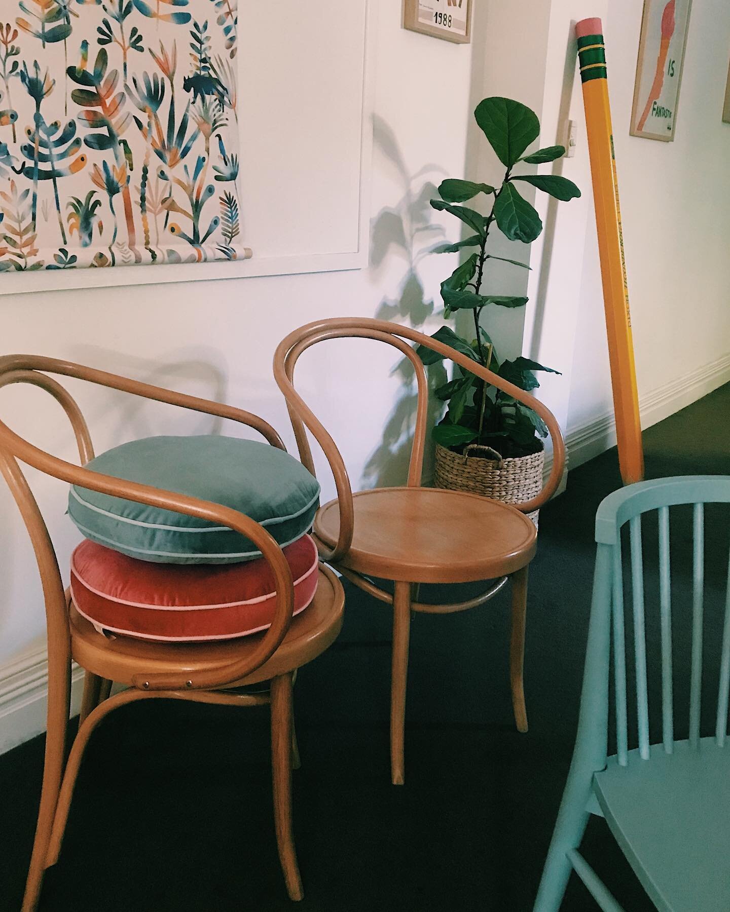 Last week I found my dream @thonetaustralia Le Corbusier B9 chairs 2nd, or maybe even 3rd hand, on @gumtreeaus. Been spending the last few days restoring them, thanks YouTube 🙏🏼 they ain&rsquo;t perfect, because I pretty much have no clue what I&rs