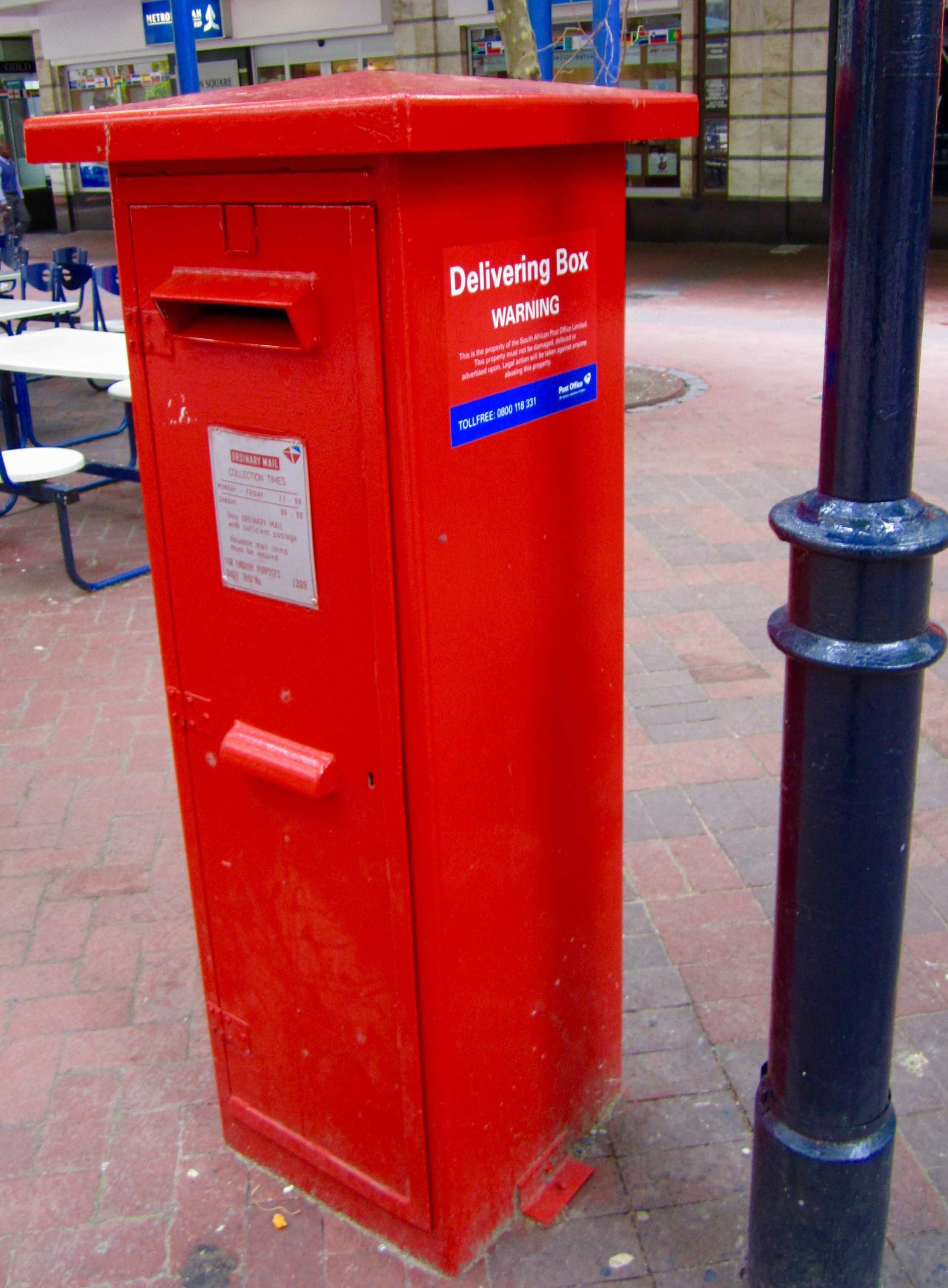 South African Mailbox Photo: Calvin Wood