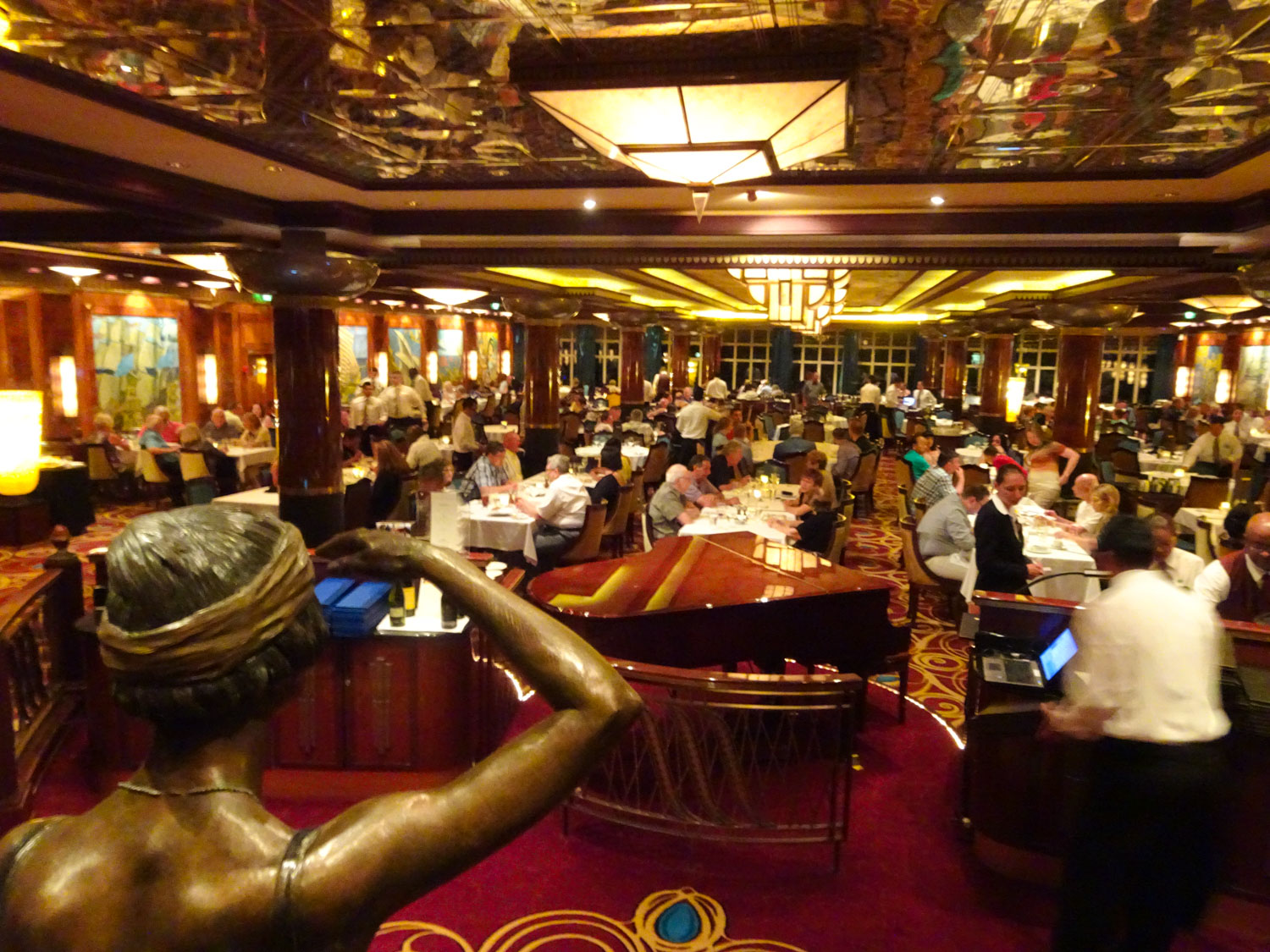 Grand Pacific Dining Room - NCL Gem Photo: Calvin Wood