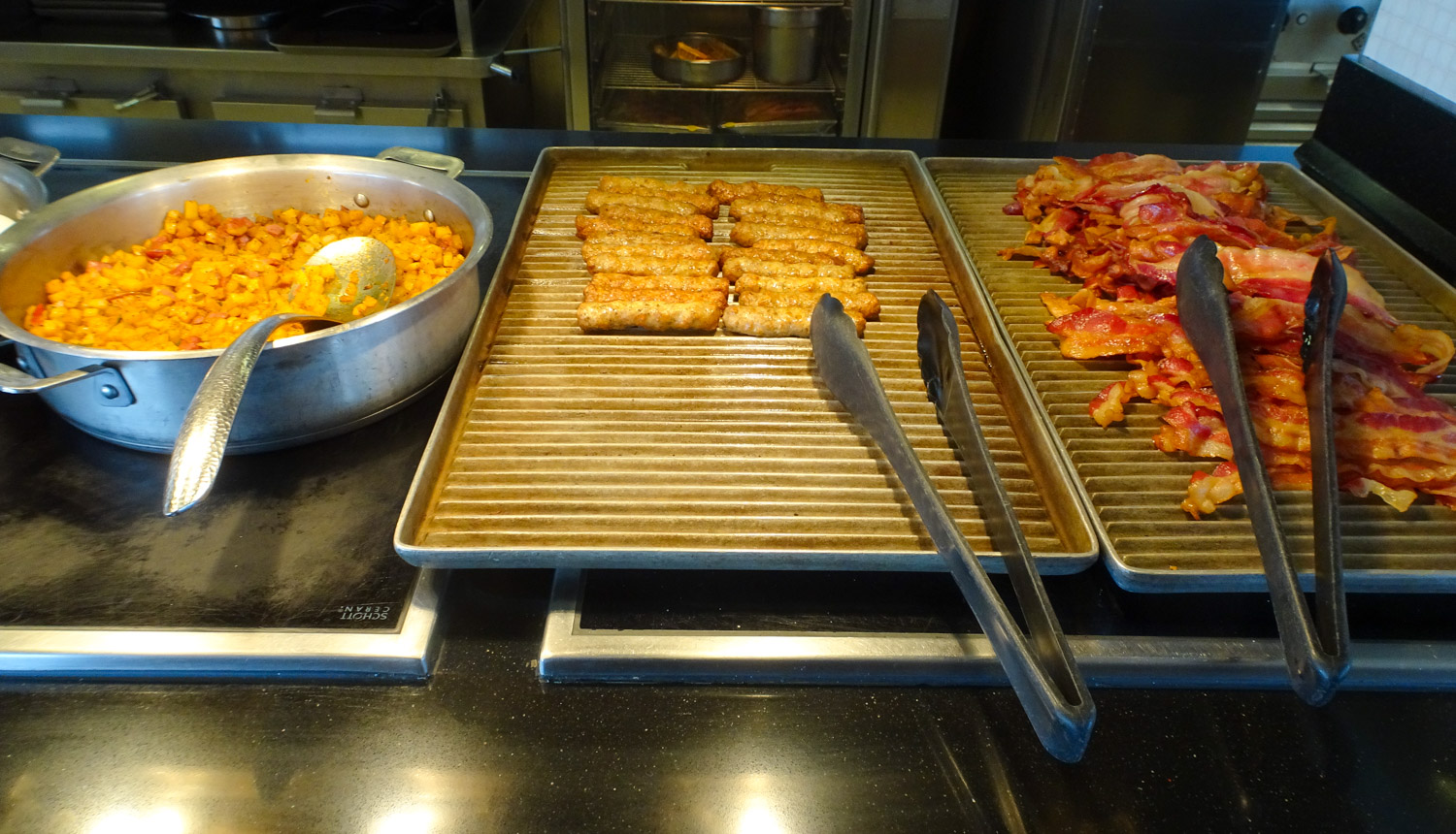 Breakfast Meats - The Garden Café - NCL Gem Photo: Calvin Wood