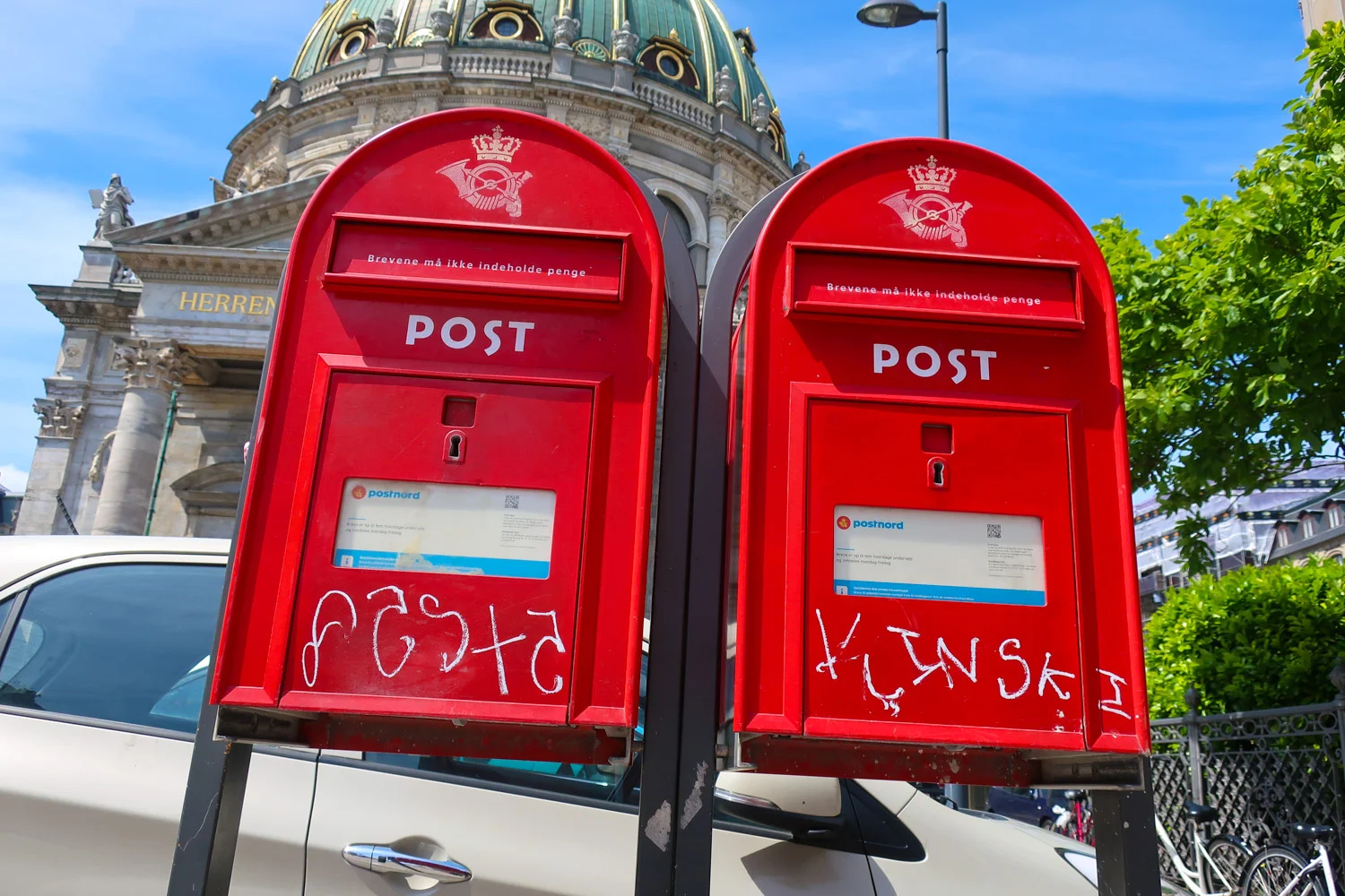Danish Mailboxes Photo: Calvin Wood