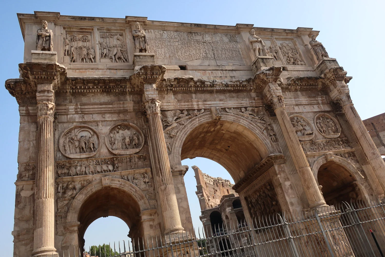 The Arch of Constantine - Rome Photo: Calvin Wood