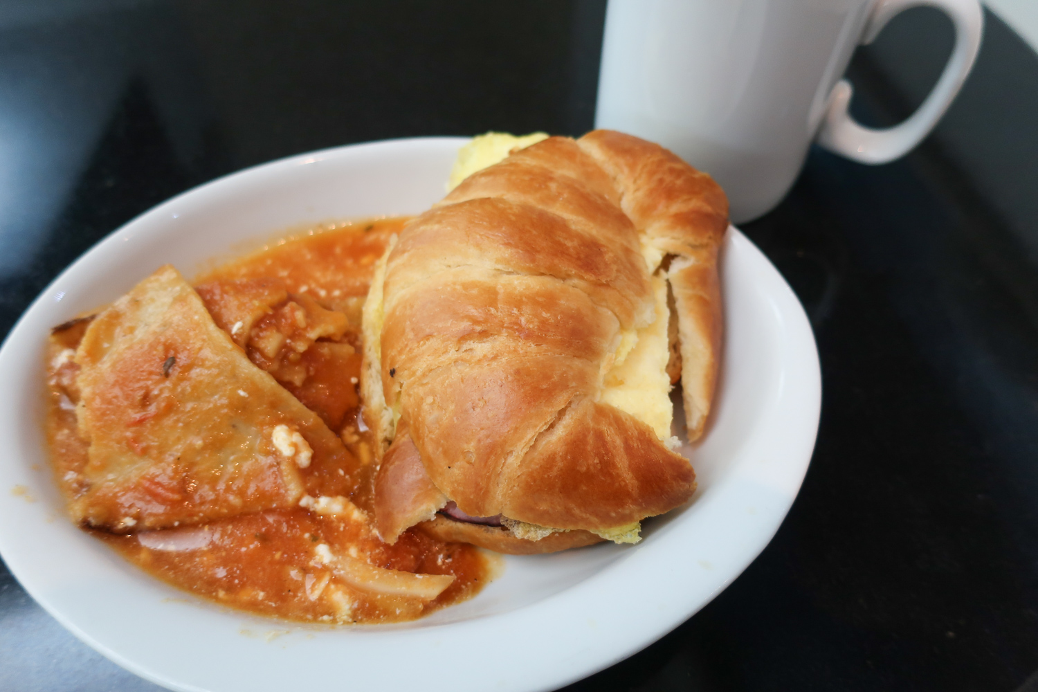 Chilaquiles - UA Club Mexico City Photo: Calvin Wood