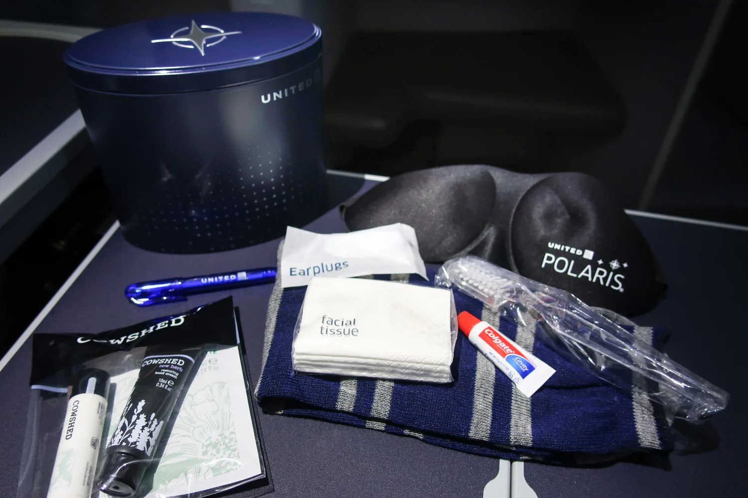 United Business Class Amenity Kit Photo: Calvin Wood